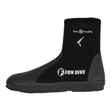 Bota Neoprene Mergulho 5 Mm Fun Dive - Solado Antiderrapante