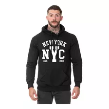 Moletom Masculino Blusa De Frio Flanelado Nyc New York