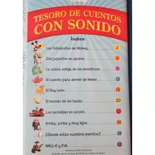 Tesoro De Cuentos Con Disney Sonido Monster Inc Y Más