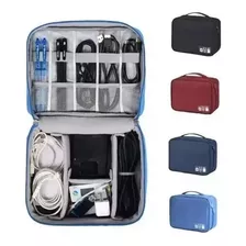 Organizador De Viaje Valija Electrónica Cables Cargador Baño