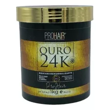 Máscara De Tratamento Ouro 24k 1kg Prohair