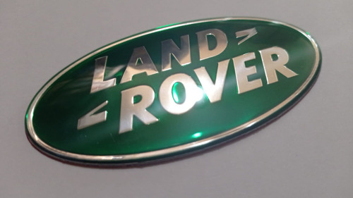 Land Rover Emblema Parrilla Metalico Autoadherible 8.6x4.3cm Foto 6