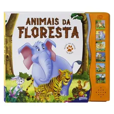 Mundo Dos Animais Com Sons: Animais Da Floresta, De Little Pearl Books. Editora Todolivro Distribuidora Ltda. Em Português, 2018