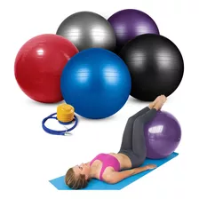 Bola Yoga Suiça Pilates Abdominal Gym Ball 65 Pista E Campo