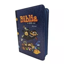 Biblia Para Niños Reina Valera 1960 Mi Gran Viaje Con Cierre