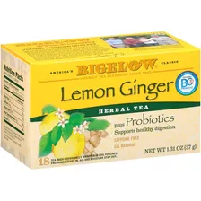 Té Bigelow Lemon Ginger Limón Jeng - Unidad a $2101