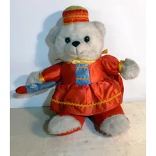 Muñeco Peluche Oso Circo Pilas 40x30cm 