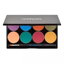 Paleta De Maquillaje Mehron Paradise Aq 8 Color Palette Nuan