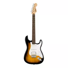 Guitarra Eléctrica Squier By Fender Bullet. Stratocaster Ht Hss De Álamo Brown Sunburst Brillante Con Diapasón De Laurel Indio