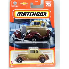 Matchbox 1934 Chevy Master Coupe Calhambeque Miniatura Gm