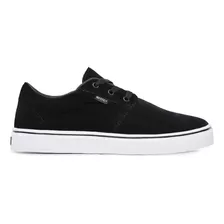 Tênis Skate Masculino Camurça Skatista Preto Confortável