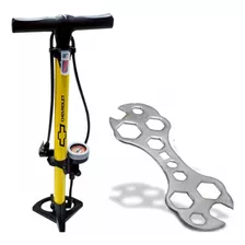 Bomba Ar Encher Pneu Bicicleta Bike Carro Moto Ultra Brindes