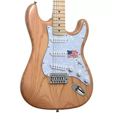 Guitarra Stratocaster Sx Sst Swamp Ash Natural Regulada!