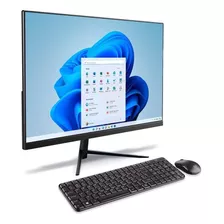 Computador All-in-one 23.8 Ultra Ub840 Core I3 4gb Ssd120gb Cor Preto 110v/220v