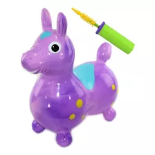 Gymnic Rody Bounce Horse Remolino Morado Y Rosa