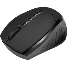 Mouse Óptico Inalámbrico Beetle Nano Dongle Color Negro