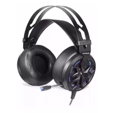 Headset Gamer Motospeed H60 Preto 7.1 Led Azul Usb