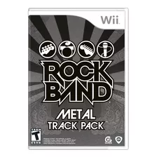 Rock Band Metal Track Pack Game Para Wii Nuevo