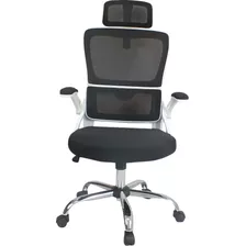 Silla Presidencial Oxford Blanco-negro