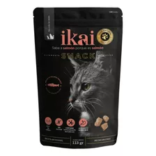 Ikai® Snack Horneado Salmón 113grs Para Gatos