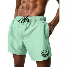 Short Tactel Moda Praia Masculino Bermuda Estampada Flor