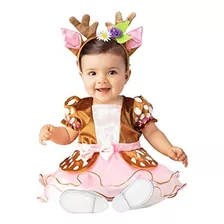 Incharacter Baby Deer Tutu Disfraz Infantil, Pequeño (6-12)