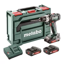 Taladro Ator. Percutor A Bateria Metabo 18v Sb18l 13mm