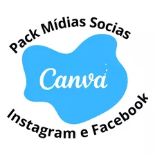 Pack De Artes Para Redes Sociais Instagram Facebook No Canva