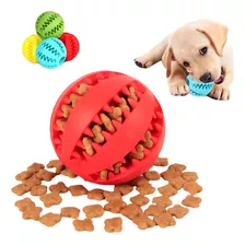 Bola Para Cachorro Porta Petisco Mordedor Interativo Pet 7cm