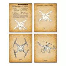 Patentes Ales De Drones Cuadricópteros Dji Juego De C...