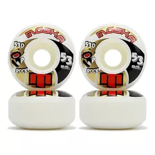 Roda Moska Skate 53mm Branca