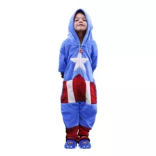 Pijama Kigurumi Macacão Capitão América