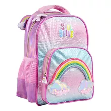 Mochila De Costas Escolar Infantil Soul Shine Holográfica