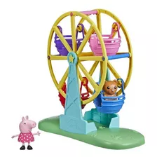 Set De Figuras De Ação Hasbro Peppa Pig Peppa Pig Ferris Wheel Peppa Pig - 3 Peças