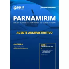 Câmara De Parnamirim Rn 2019 Agente Administrativo