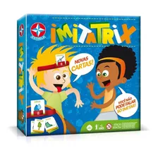 Jogo Imitatrix Mímica 120 Cartas Estrela Jogo Imitatrix