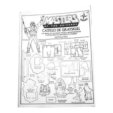 Manual Castelo De Grayskull He-man Motu Estrela Custom