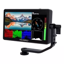 Monitor Para Câmera Feelworld F6 Plus 6 Polegada 4k Touch 3d