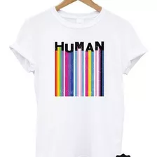 Remera Human Lgbt / Pride/ Orgullo / Amor / Iguadad Unica