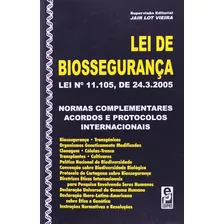 Lei De Biossegurança, De Vieira, Jair Lot. Editora Edipro Em Português