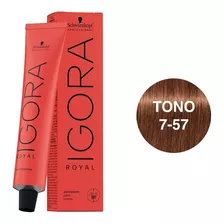  Tinte Profesional Permanente Igora Royal Schwarzkopf 60ml Tono 7-57