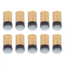 10pcs Billar Billar Snooker Pool Taco Punta De Repuesto Piez