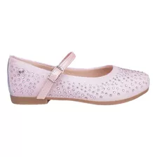 Sapato Infantil Feminino Pampili Angel Glitter E Strass 