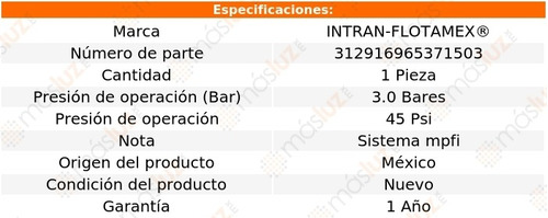 Regulador Presin Gasolina 45 Psi Villager V6 3.0l 93/98 Foto 2