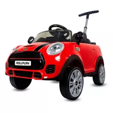 Pushcar Minicooper Carro Rosado Niño Prinsel (ref:prin1683)