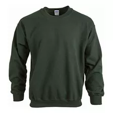 Gildan G18000 Sudadera De Forro Polar Para Hombre, Verde