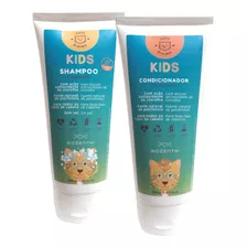 Kit Kids Shampoo/condicionador - Natural - Vegano - S/glúten