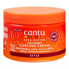Cantu Coconut Curling Cream Crema Para Definir Rizos Coco 