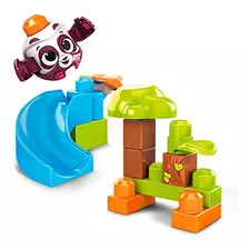 Blocos De Construção Mega Bloks Peek A Blocks Panda Slide