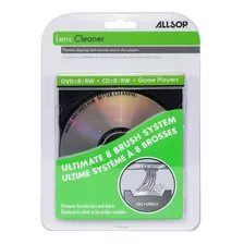 Limpiador Cd Dvd - Laser Lente Allsop 8 Escobillas Lens Clea